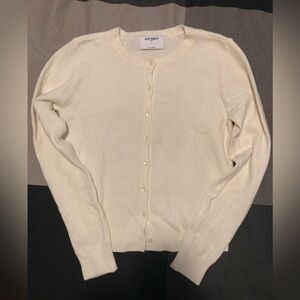 Old Navy So Soft Cream Women's Cardigan Small